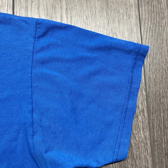 Vintage The Partridge Family 1999 Cmon Get Happy Cute Band shirt Small Blue - Picture 3 of 10